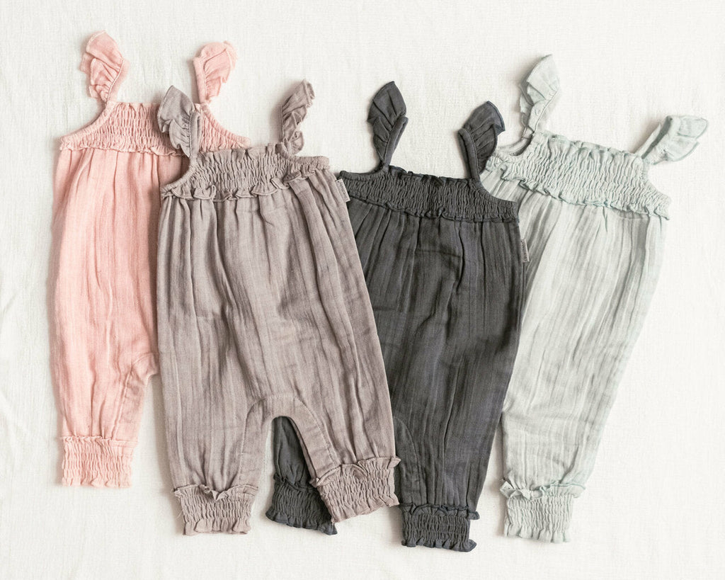 Moonstone - Organic Muslin Sleeveless Romper