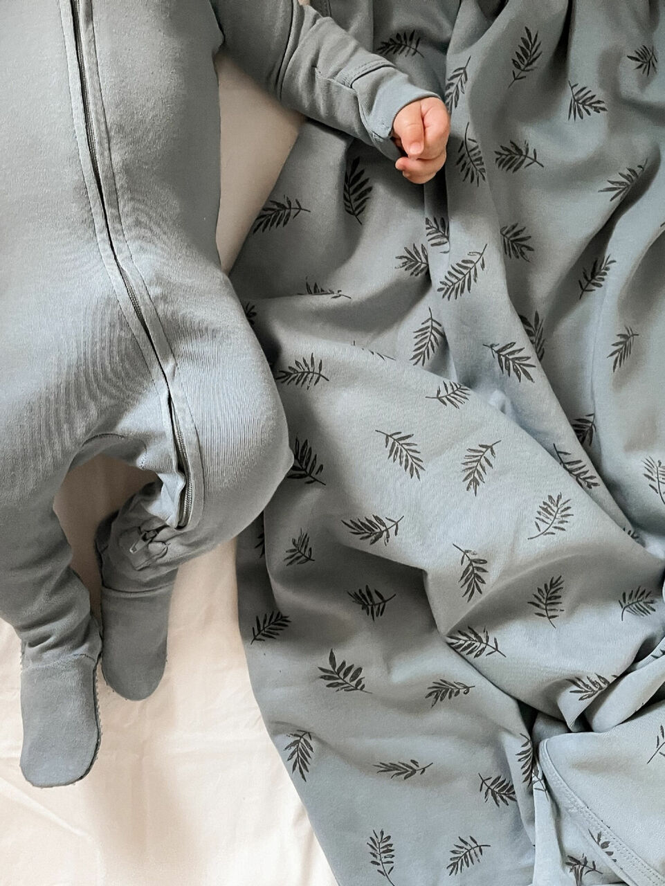 Pool Fern - Organic Blanket
