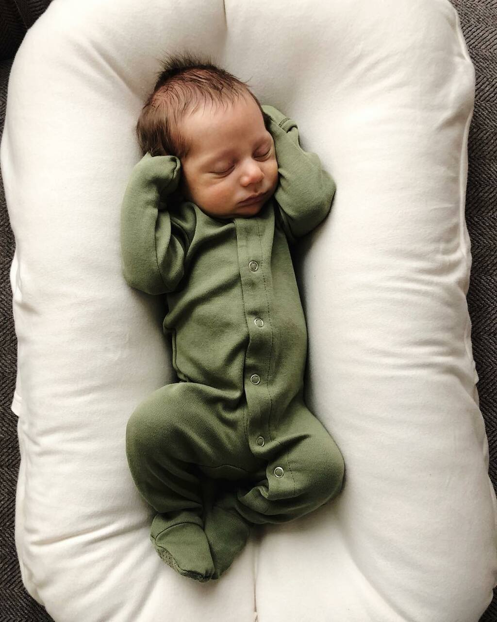 Sage - Organic Snap Footie