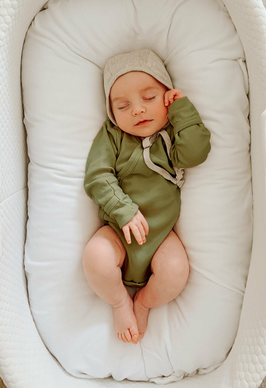 Sage - Organic Kimono Bodysuit