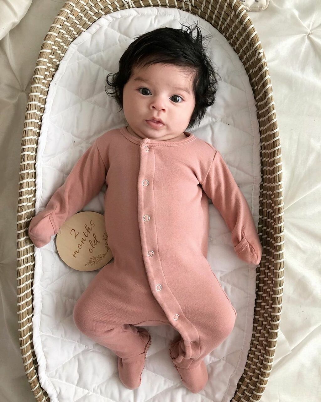 Mauve - Organic Snap Footie