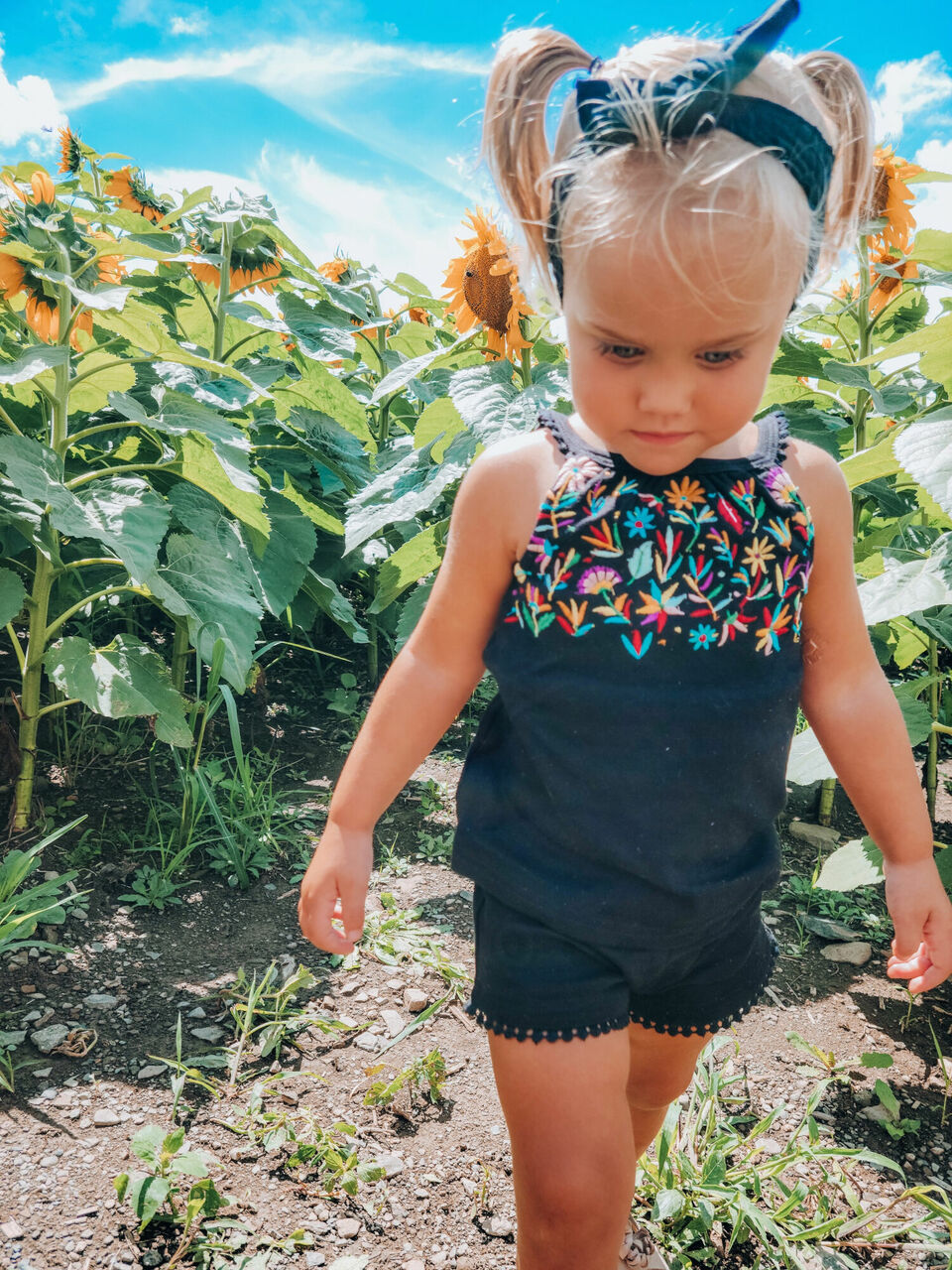 Black Floral