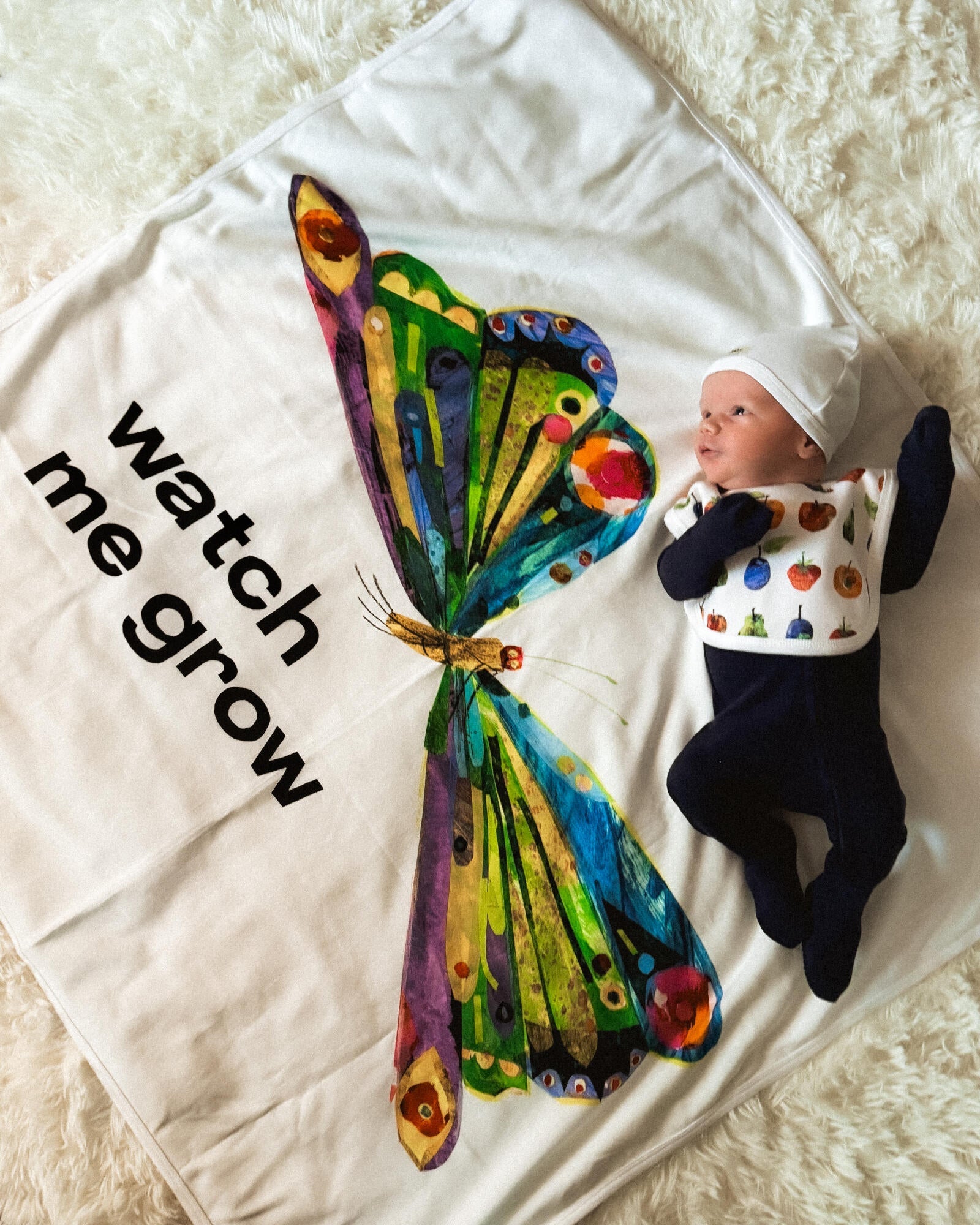 Watch Me Grow - Organic Blanket